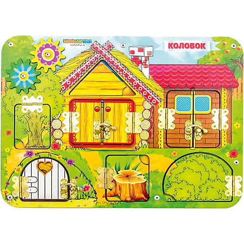 Бизиборд Woodland "Сказка Колобок" от Woodland
