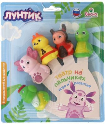 Пальчиковый театр Весна "Лунтик"