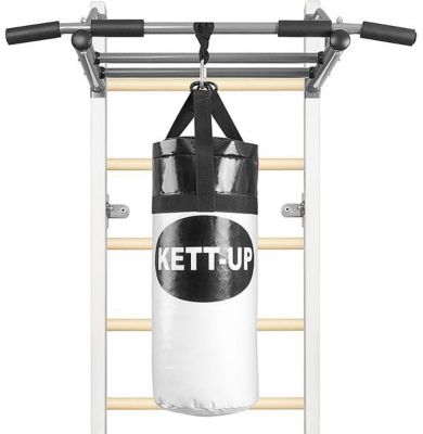 Мешок боксерский Kett-Up на стропах, белый