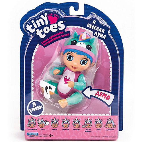 Интерактивная игрушка Playmates Tiny Toes Единорожек от PLAYMATES