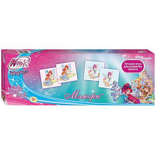 Мэмори Step Puzzle Rainbow, Winx от Степ Пазл