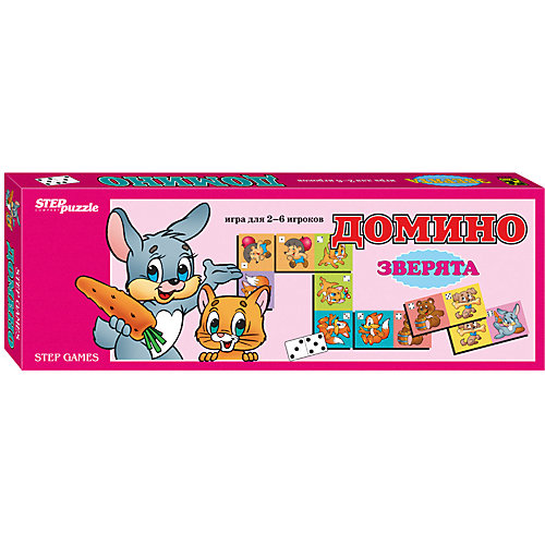 Домино Step Puzzle "Зверята" от Степ Пазл