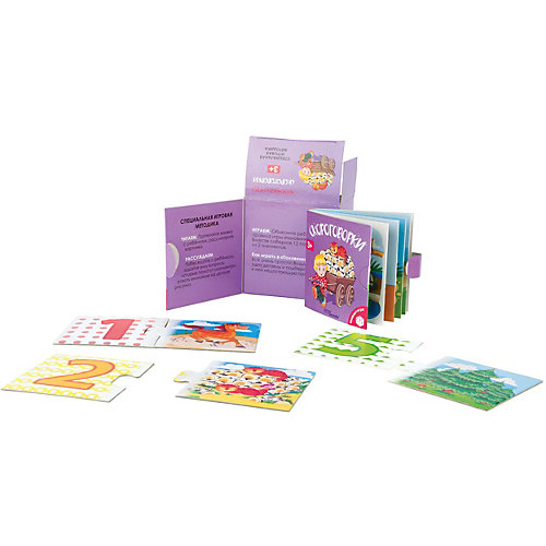 Развивающий набор Step Puzzle "Книжка + игра" Скороговорки от Степ Пазл