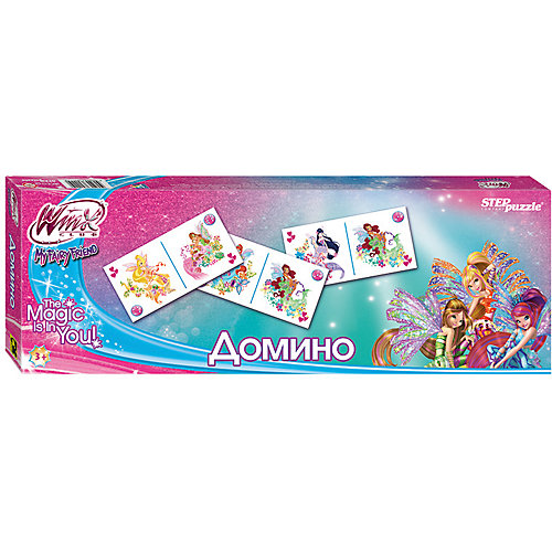 Домино Step Puzzle Rainbow, Winx от Степ Пазл