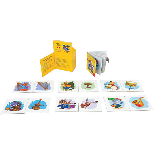 Развивающий набор Step Puzzle "Книжка + игра" Оркестр от Степ Пазл