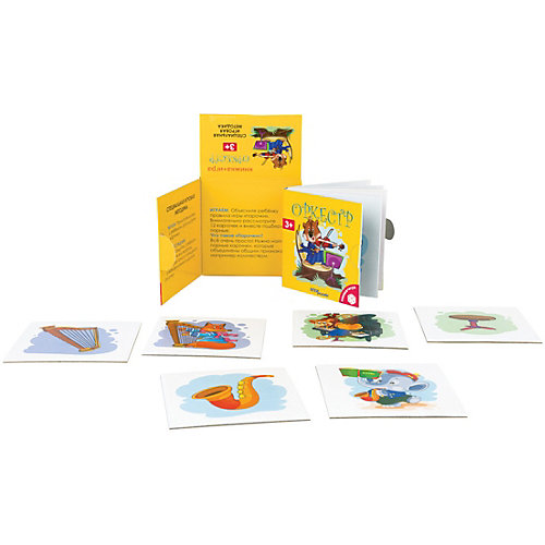 Развивающий набор Step Puzzle "Книжка + игра" Оркестр от Степ Пазл