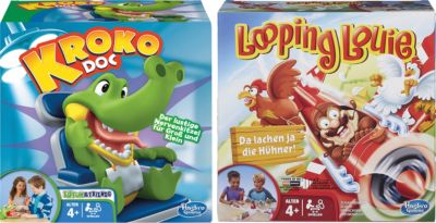 Hasbro Looping Louie Kinderspiel lustiges 3D Spiel Partyspiel für Kindergeburt 