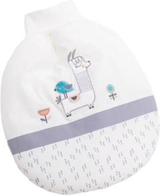 Strampelsack Lama, grau Gr. 48