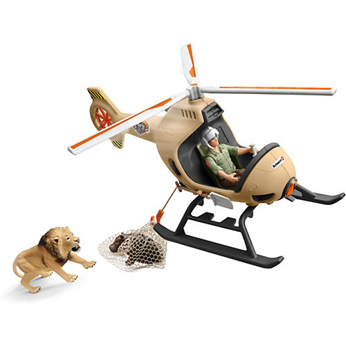 Игровой набор Schleich "Вертолет- спасатель для диких животных" от Schleich