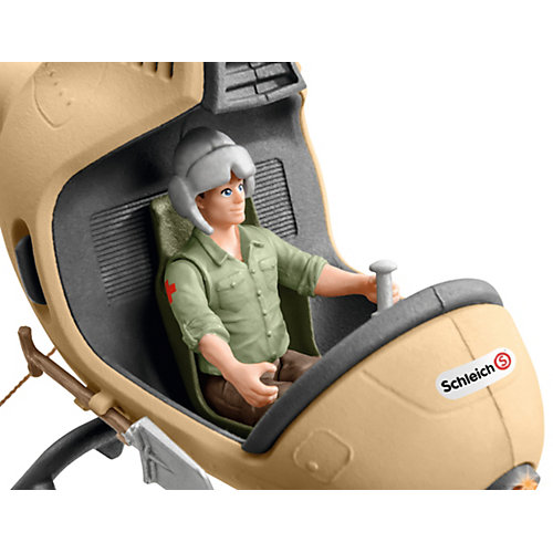 Игровой набор Schleich "Вертолет- спасатель для диких животных" от Schleich