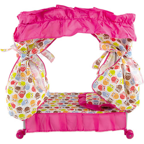 Кроватка с балдахином Buggy Boom Loona, белый с совами от Buggy Boom
