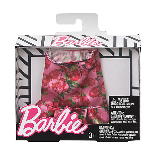 Одежа для куклы Barbie, Розовая юбка в цветочек от Mattel