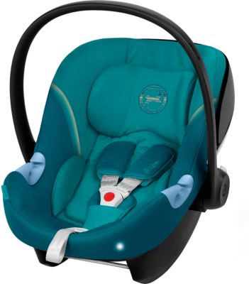 Babyschale Aton M, Gold-Line, River Blue blau Gr. 0-13 kg