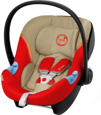 Babyschale Aton M, Gold-Line, Autumn Gold orange Gr. 0-13 kg