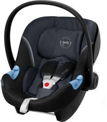 Babyschale Aton M, Gold-Line, Granite Black schwarz/grau Gr. 0-13 kg