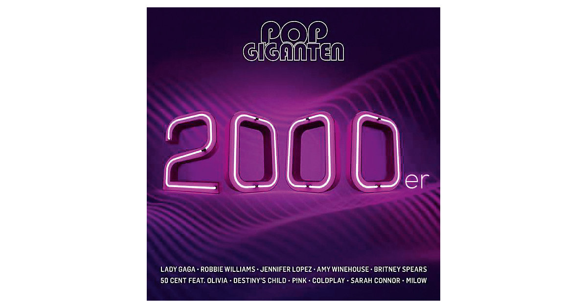 CD Pop Giganten: 2000er (2 CDs) Hörbuch