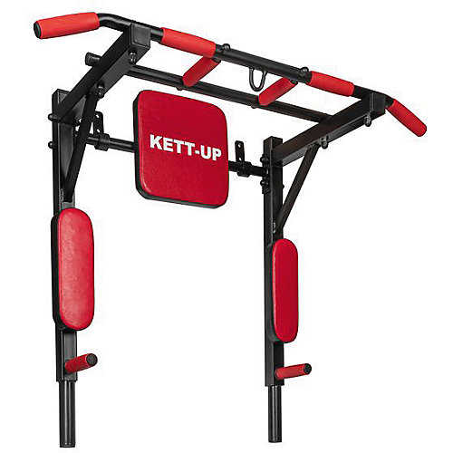 Турник Kett-Up "Брусья 3 в 1", чёрно-красный - разноцветный от Kett-Up