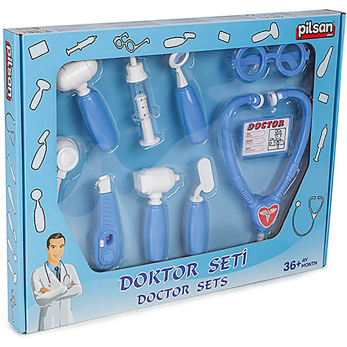 Игровой набор Pilsan Doctor Set, синий от Pilsan