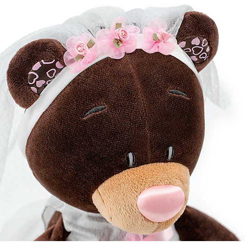 Мягкая игрушка Orange Choco&Milk: Мишка Milk невеста, 35 см от Orange