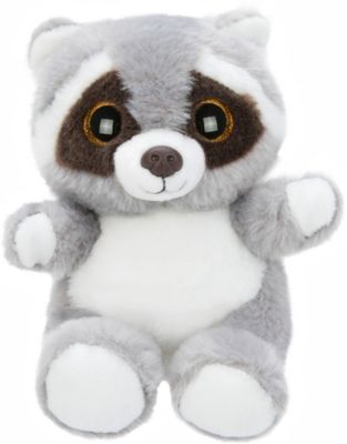 Мягкая игрушка Fluffy Family "Крошка Енот", 15 см, серо-белая