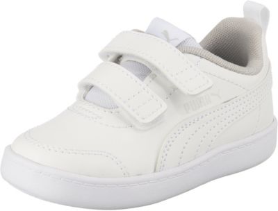 Puma Courtflex V2 V Inf Sneaker, weiß, 25