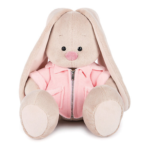 Мягкая игрушка Budi Basa Зайка Ми в розовой меховой курточке, 18 см от Budi Basa