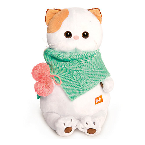 Мягкая игрушка Budi Basa Кошечка Лили в бирюзовом снуде, 27 см от Budi Basa