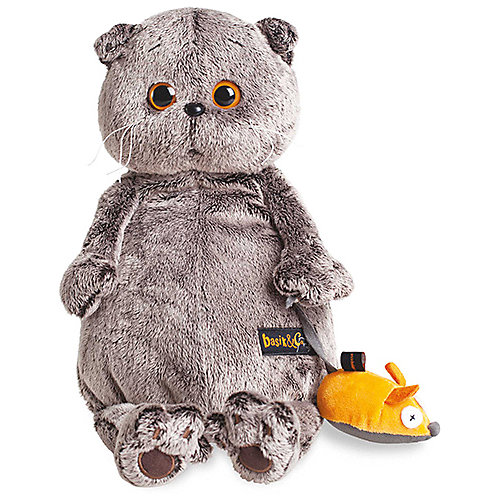 Мягкая игрушка Budi Basa Кот Басик и мышка, 19 см от Budi Basa