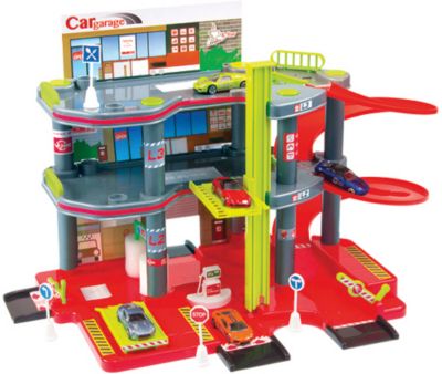 Игровой набор Mochtoys "Парковка + машинка"