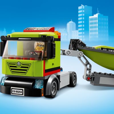 LEGO® City 60254 Rennboot-Transporter, LEGO City | myToys