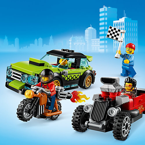 Конструктор LEGO City Turbo Wheels 60258: Тюнинг-мастерская от LEGO