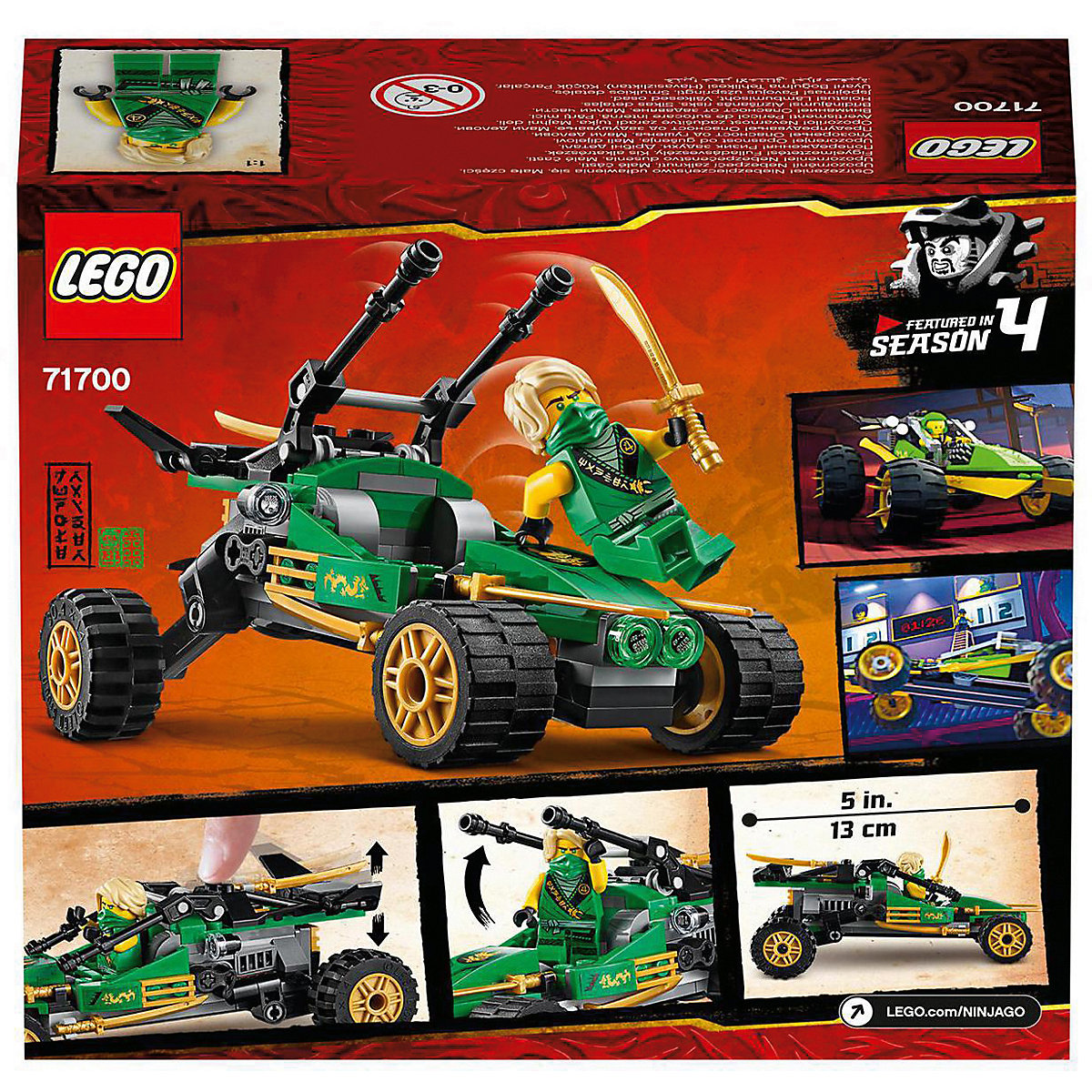 Lloyds Dschungelräuber NEU ✔️ OVP ✔️ Lego 71700 Ninjago Legacy
