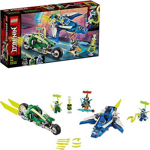 Конструктор LEGO Ninjago 71709: Скоростные машины Джея и Ллойда от LEGO