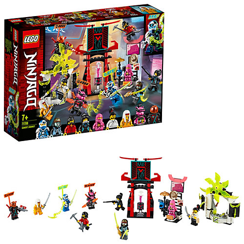 Конструктор LEGO Ninjago 71708: Киберрынок от LEGO