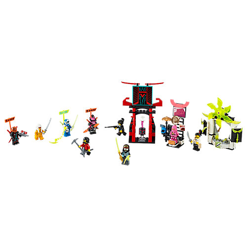 Конструктор LEGO Ninjago 71708: Киберрынок от LEGO