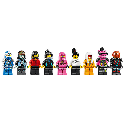 Конструктор LEGO Ninjago 71708: Киберрынок от LEGO
