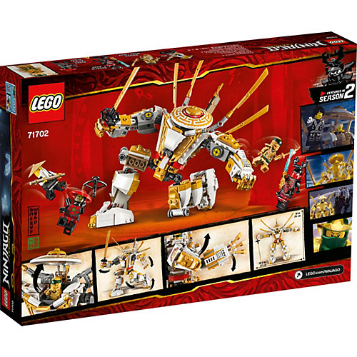 Конструктор LEGO Ninjago 71702: Золотой робот от LEGO