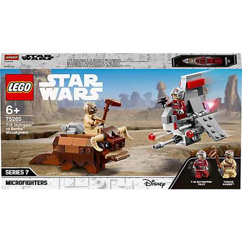 Конструктор LEGO Star Wars 75265: Микрофайтеры: Скайхоппер T-16 против Банты от LEGO