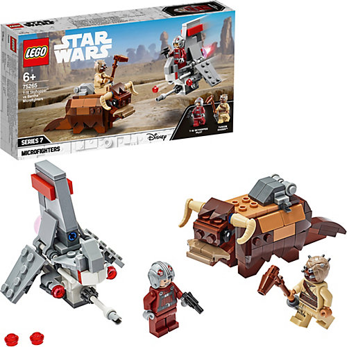 Конструктор LEGO Star Wars 75265: Микрофайтеры: Скайхоппер T-16 против Банты от LEGO