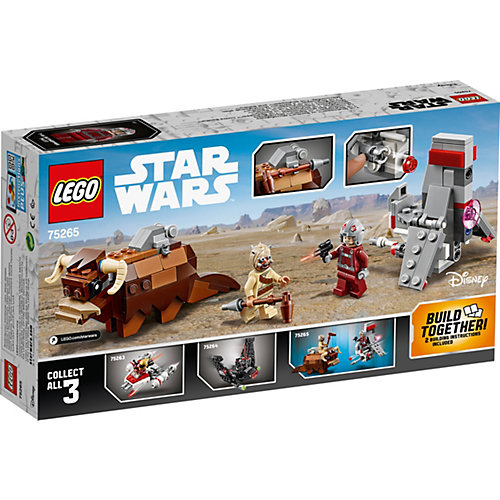 Конструктор LEGO Star Wars 75265: Микрофайтеры: Скайхоппер T-16 против Банты от LEGO