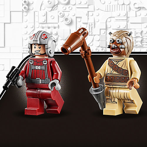 Конструктор LEGO Star Wars 75265: Микрофайтеры: Скайхоппер T-16 против Банты от LEGO