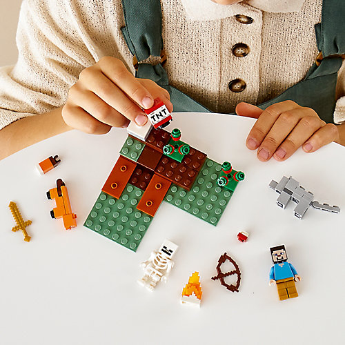 Конструктор LEGO Minecraft 21162: Приключения в тайге от LEGO