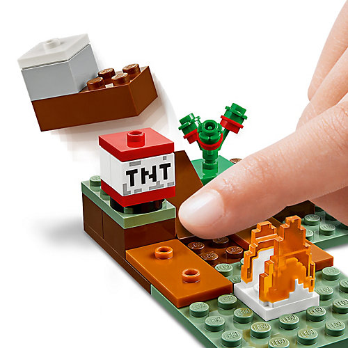 Конструктор LEGO Minecraft 21162: Приключения в тайге от LEGO