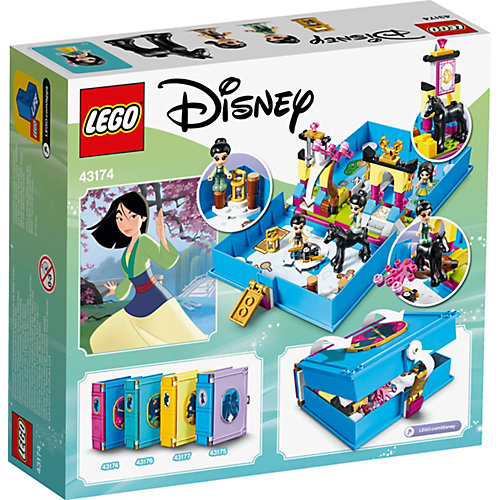 Конструктор LEGO Disney Princess 43174: Книга сказочных приключений Мулан от LEGO