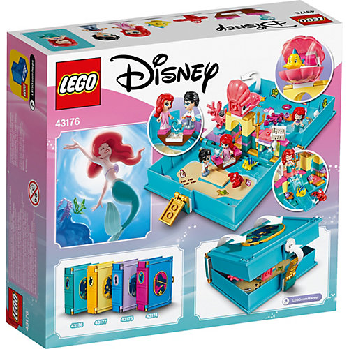Конструктор LEGO Disney Princess 43176: Книга сказочных приключений Ариэль от LEGO