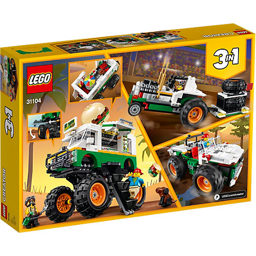 Конструктор LEGO Creator 31104: Грузовик "Монстрбургер" от LEGO
