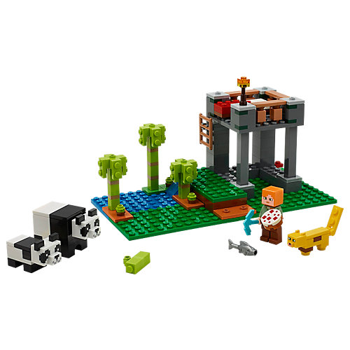 Конструктор LEGO Minecraft 21158: Питомник панд от LEGO