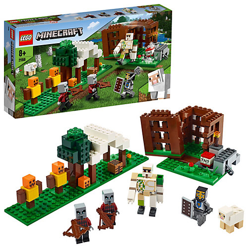 Конструктор LEGO Minecraft 21159: Аванпост разбойников от LEGO