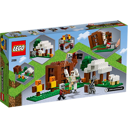 Конструктор LEGO Minecraft 21159: Аванпост разбойников от LEGO