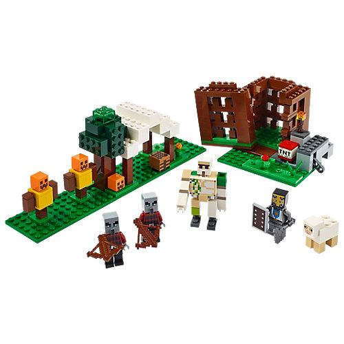 Конструктор LEGO Minecraft 21159: Аванпост разбойников от LEGO